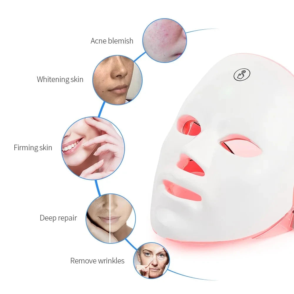 Rechargeable LED Face Mask