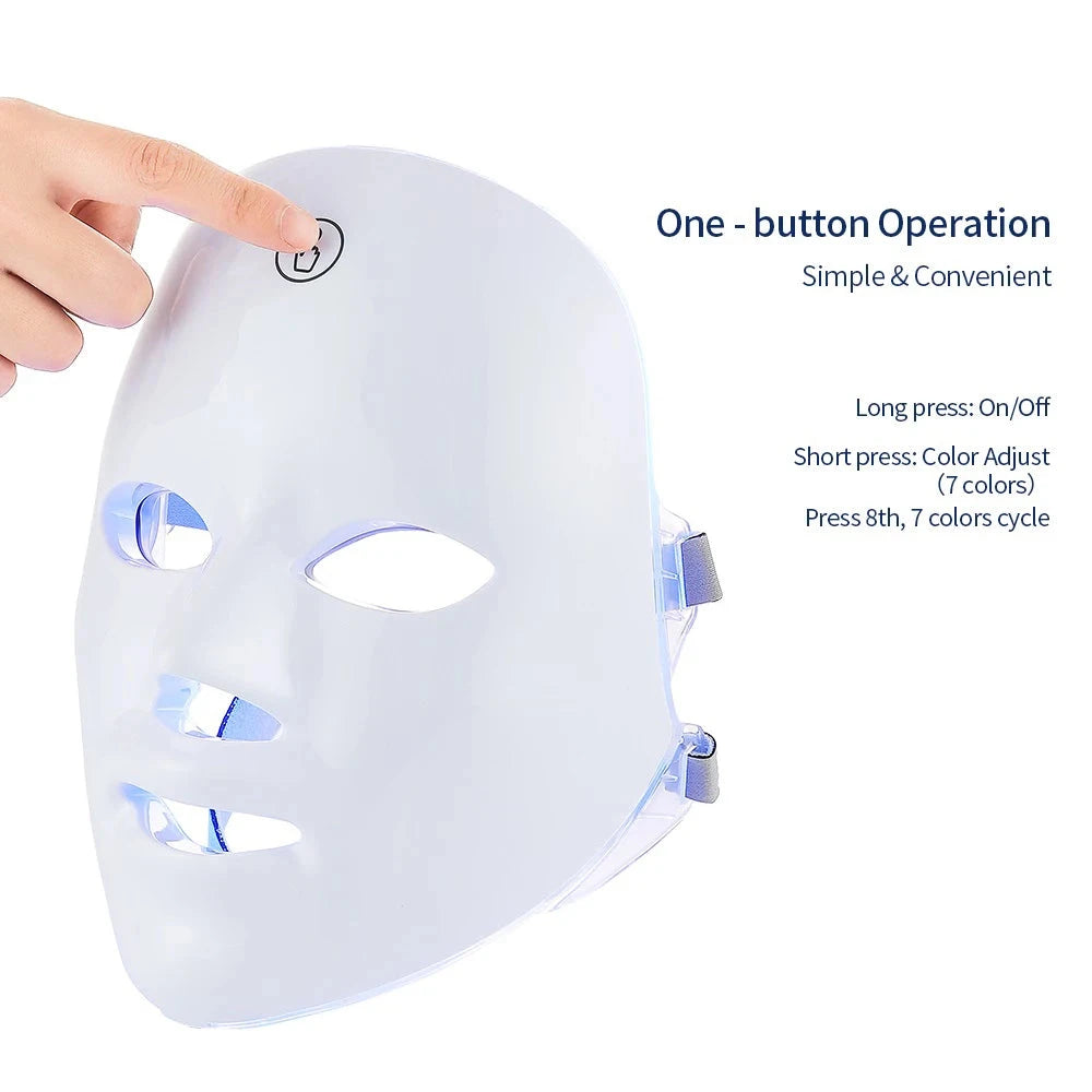 Rechargeable LED Face Mask