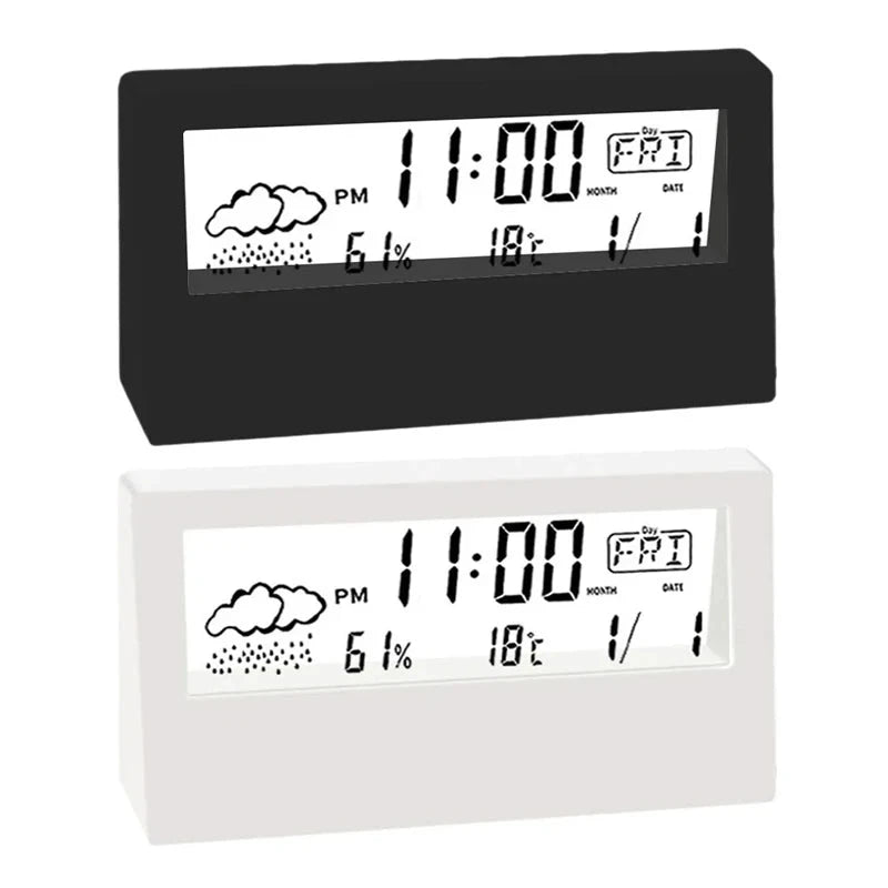 LED Thermometer Clock