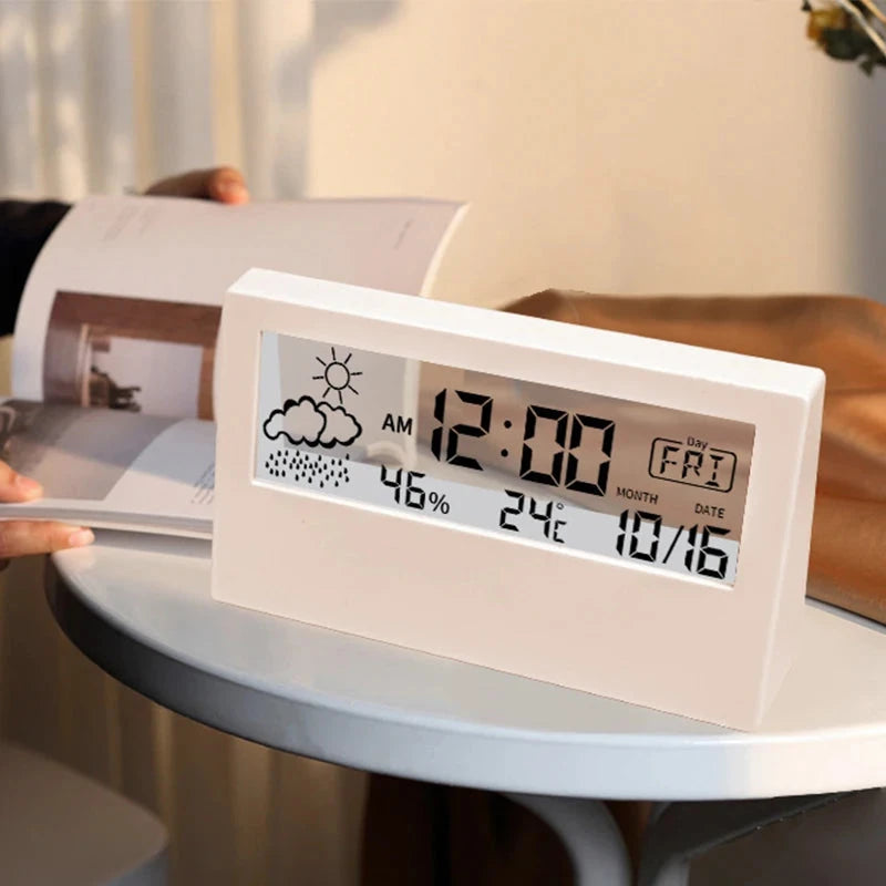 LED Thermometer Clock