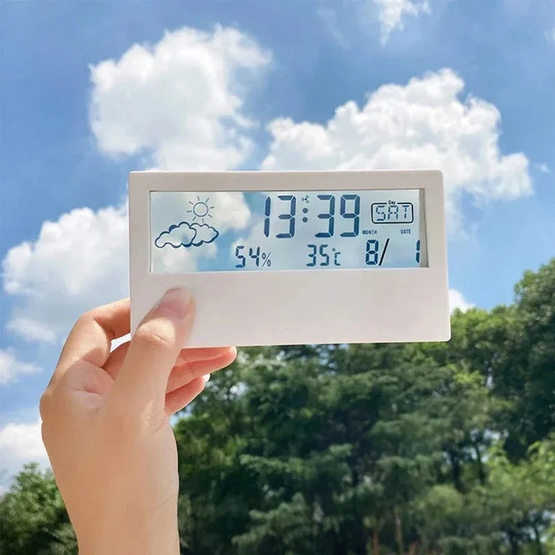 LED Thermometer Clock