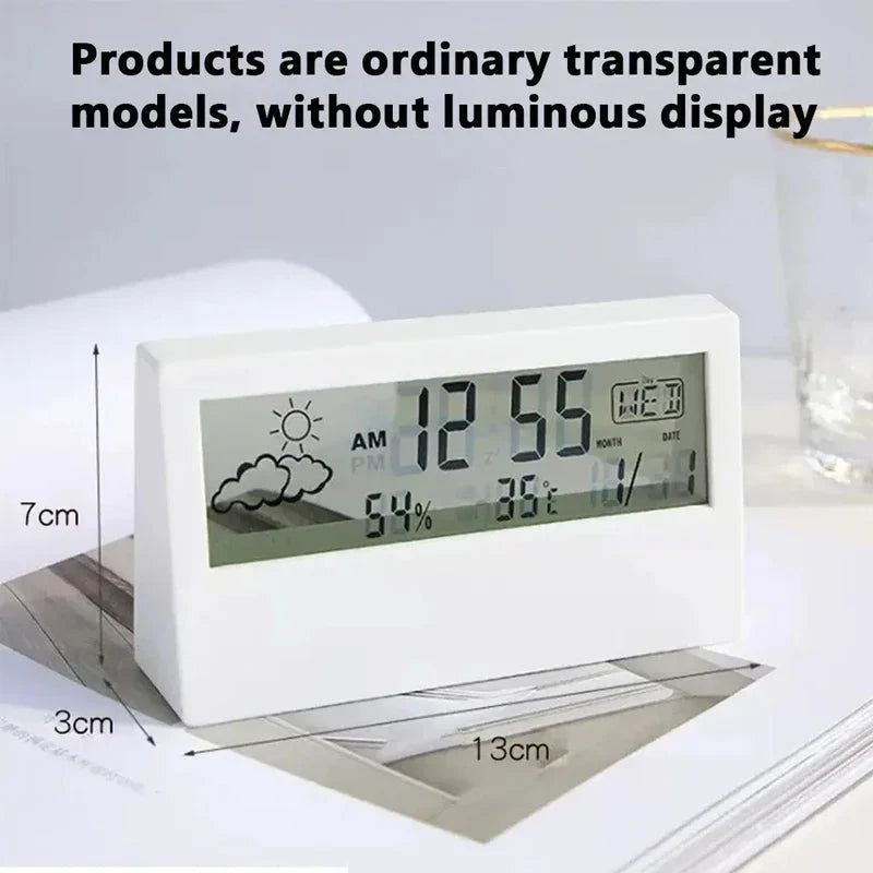 LED Thermometer Clock