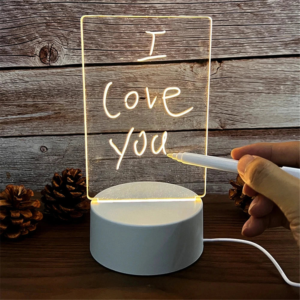 Transparent LED Message Board