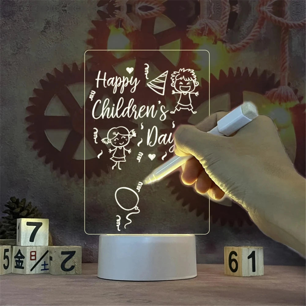 Transparent LED Message Board