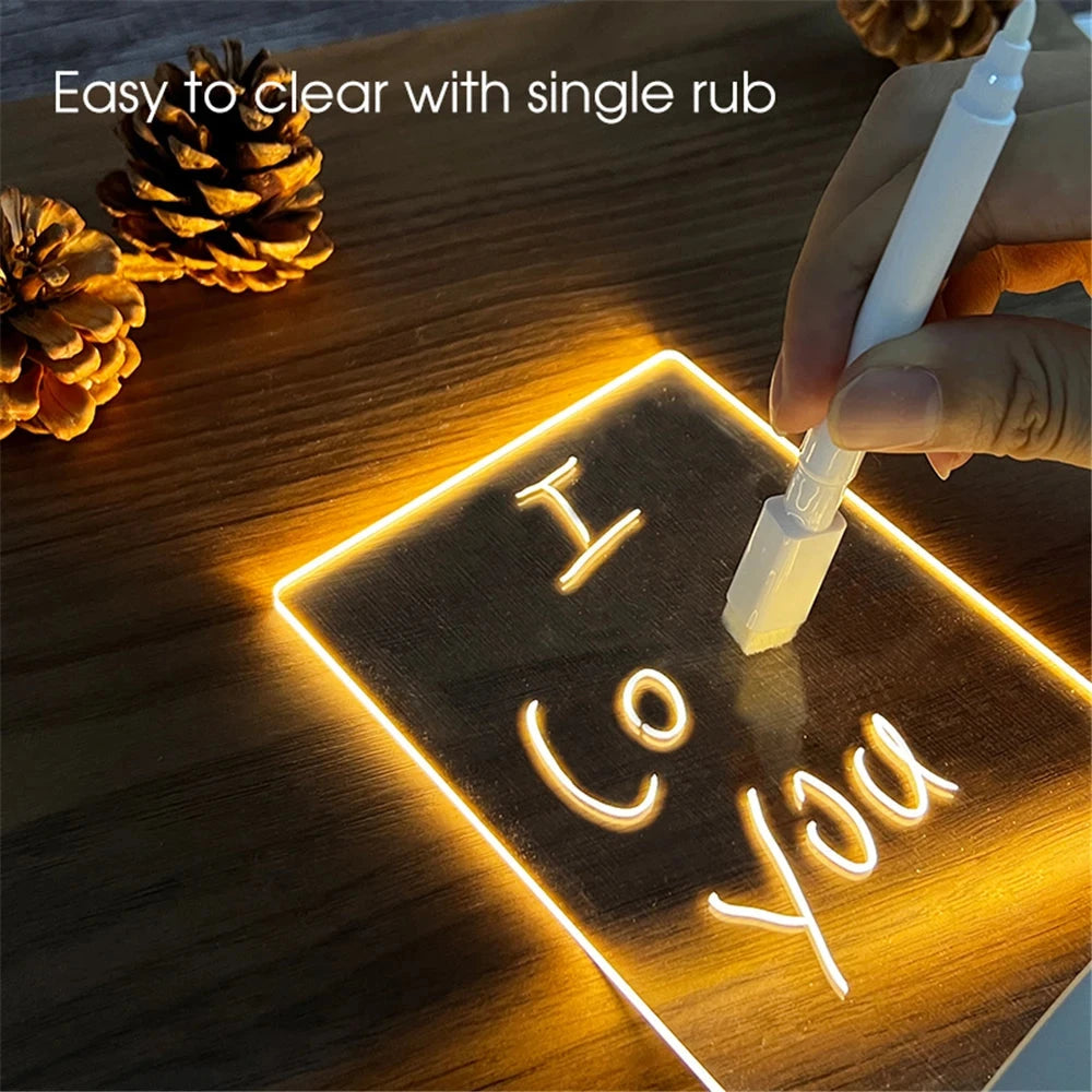 Transparent LED Message Board