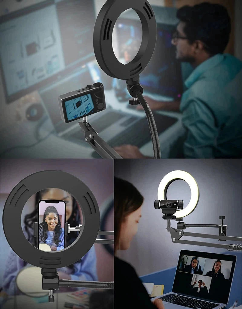 Overhead Tripod Ring Light