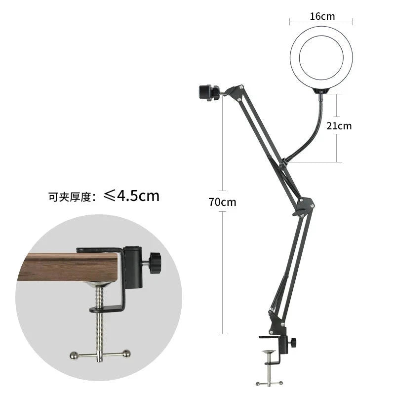 Overhead Tripod Ring Light