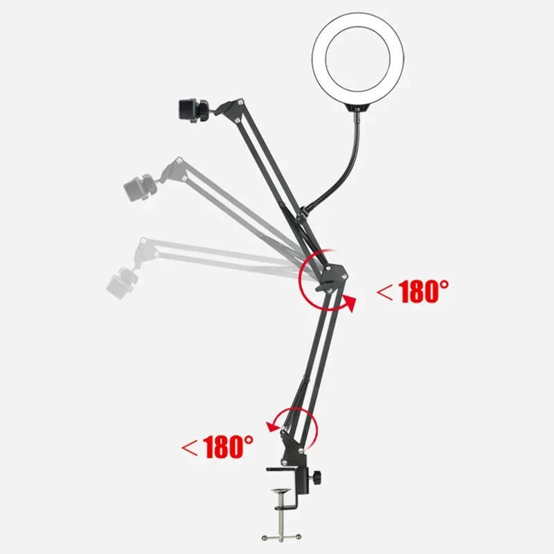 Overhead Tripod Ring Light
