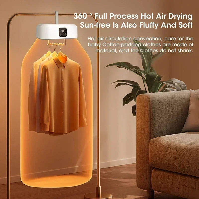 Foldable Electric Clothes Dryer