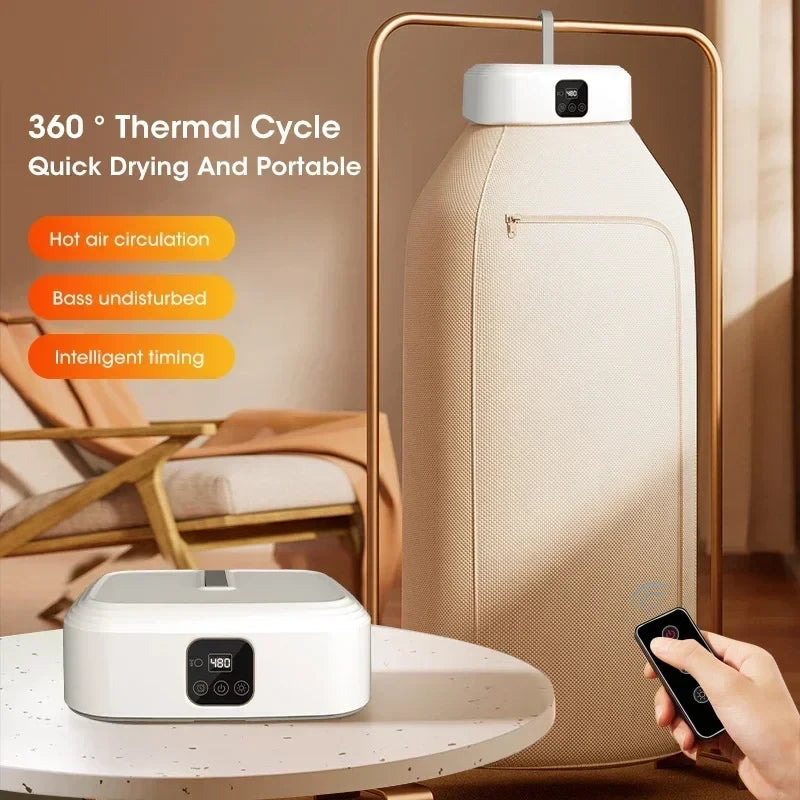 Foldable Electric Clothes Dryer