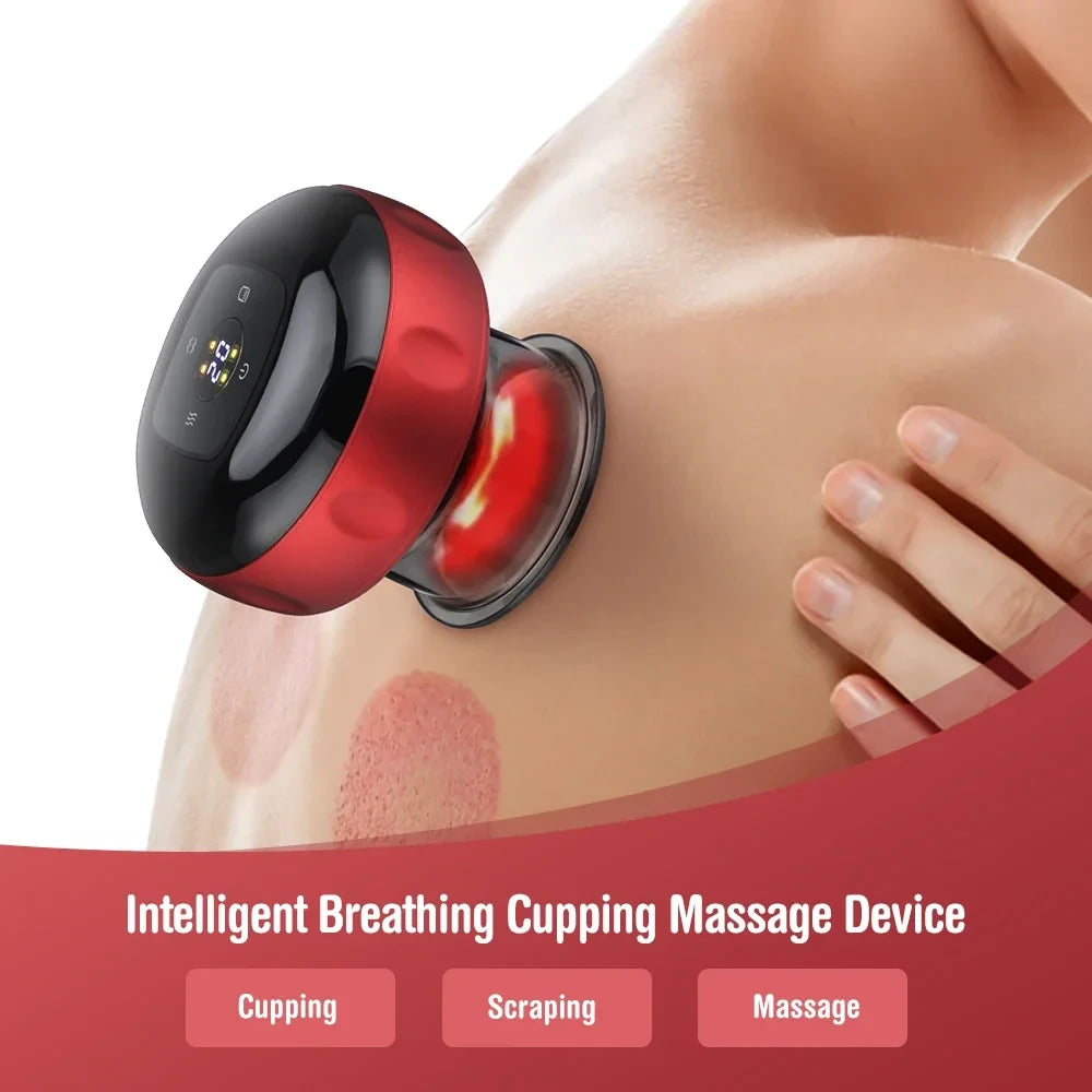 Electric Heating Cupping Massager