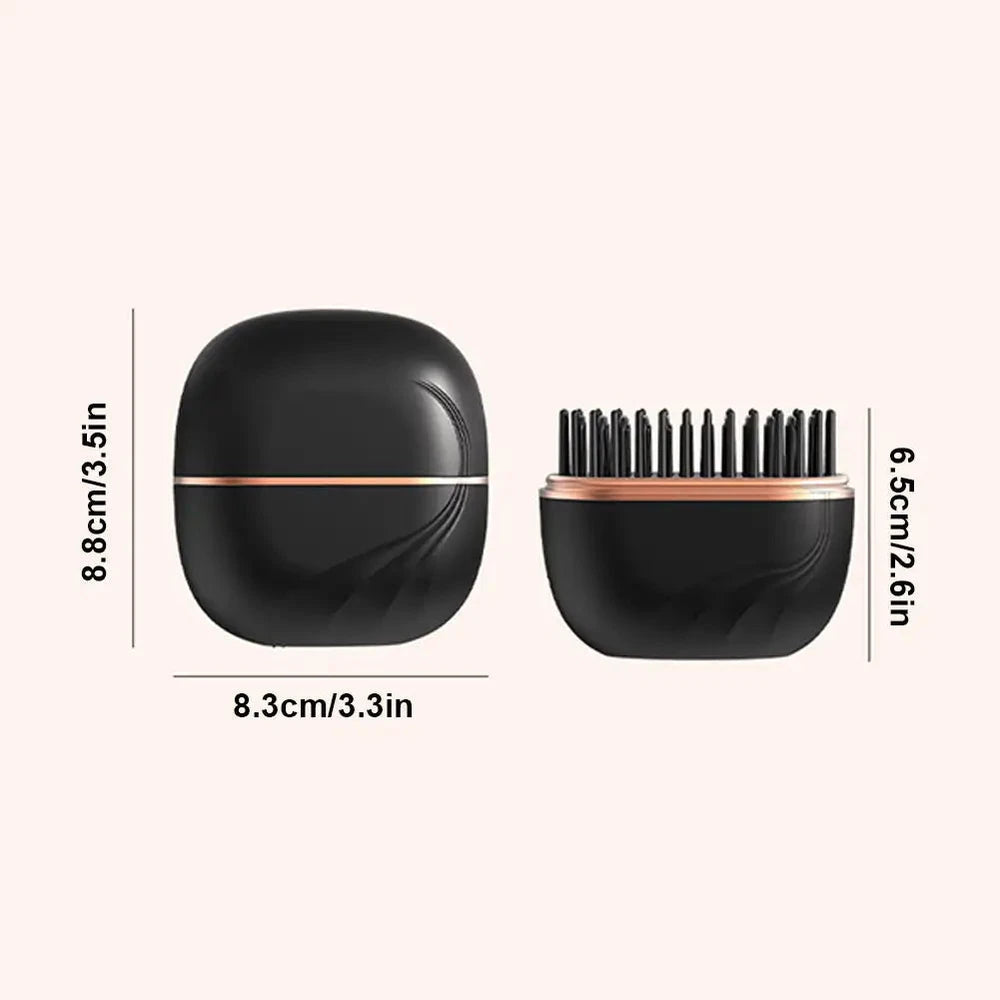 Mini Hair Comb Straightener