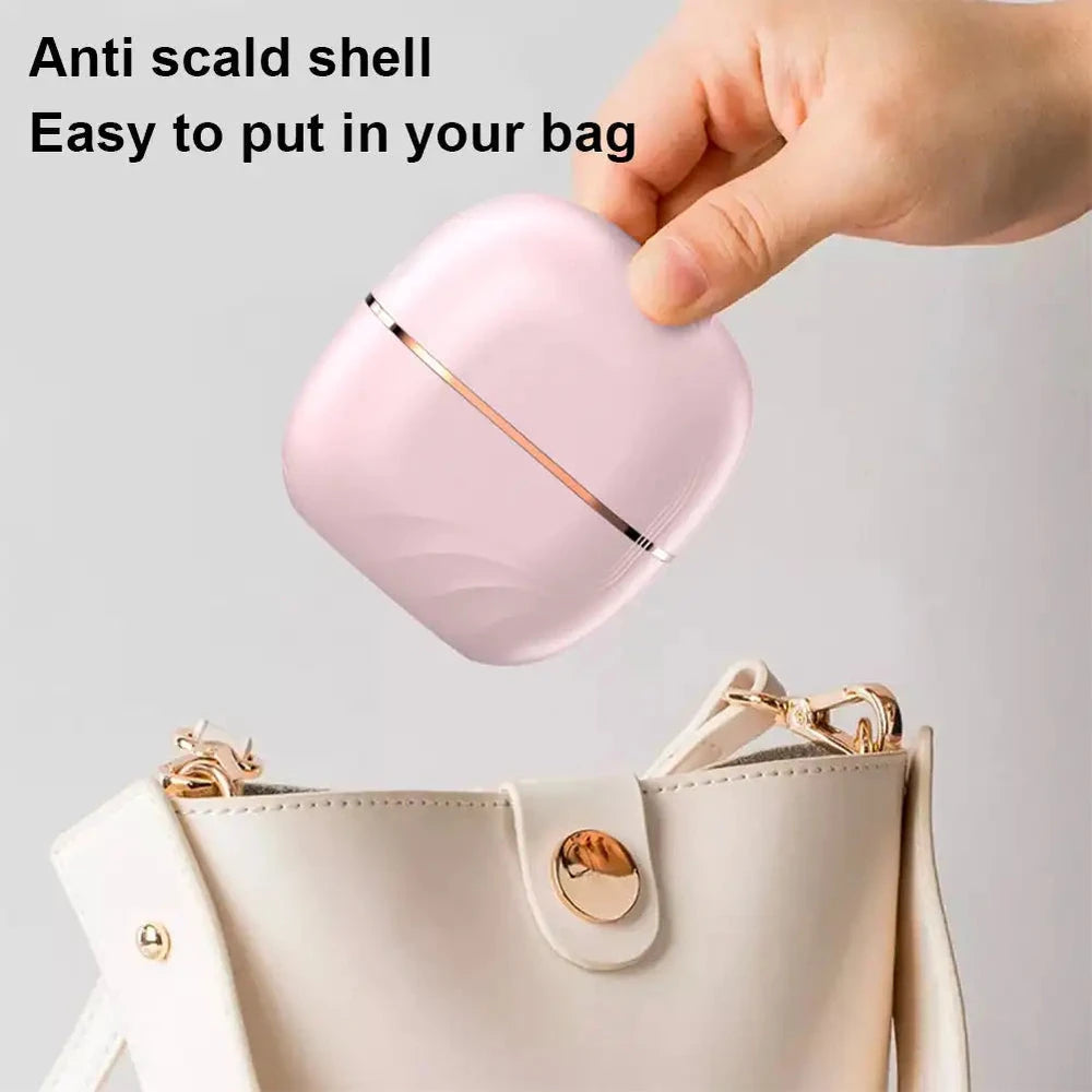 Mini Hair Comb Straightener