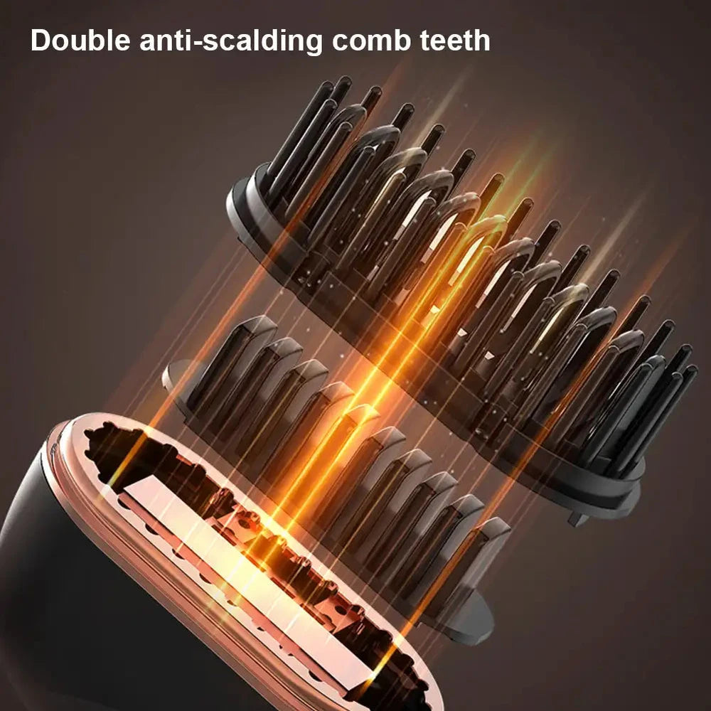 Mini Hair Comb Straightener