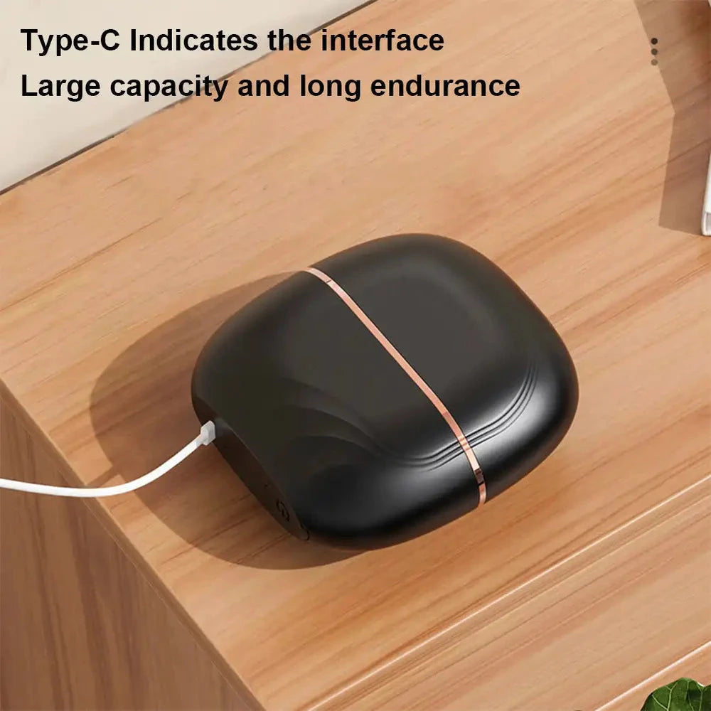 Mini Hair Comb Straightener