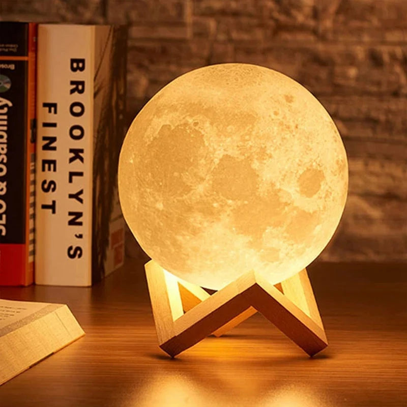 LED Moon Galaxy Lamp