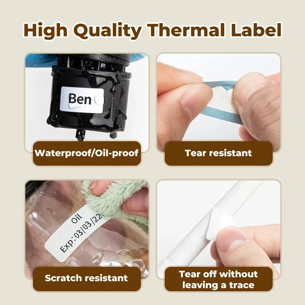 Portable Sticker Label Printer