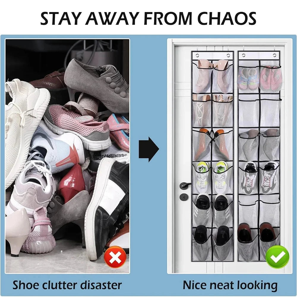 Over the Door Shoe Organizer