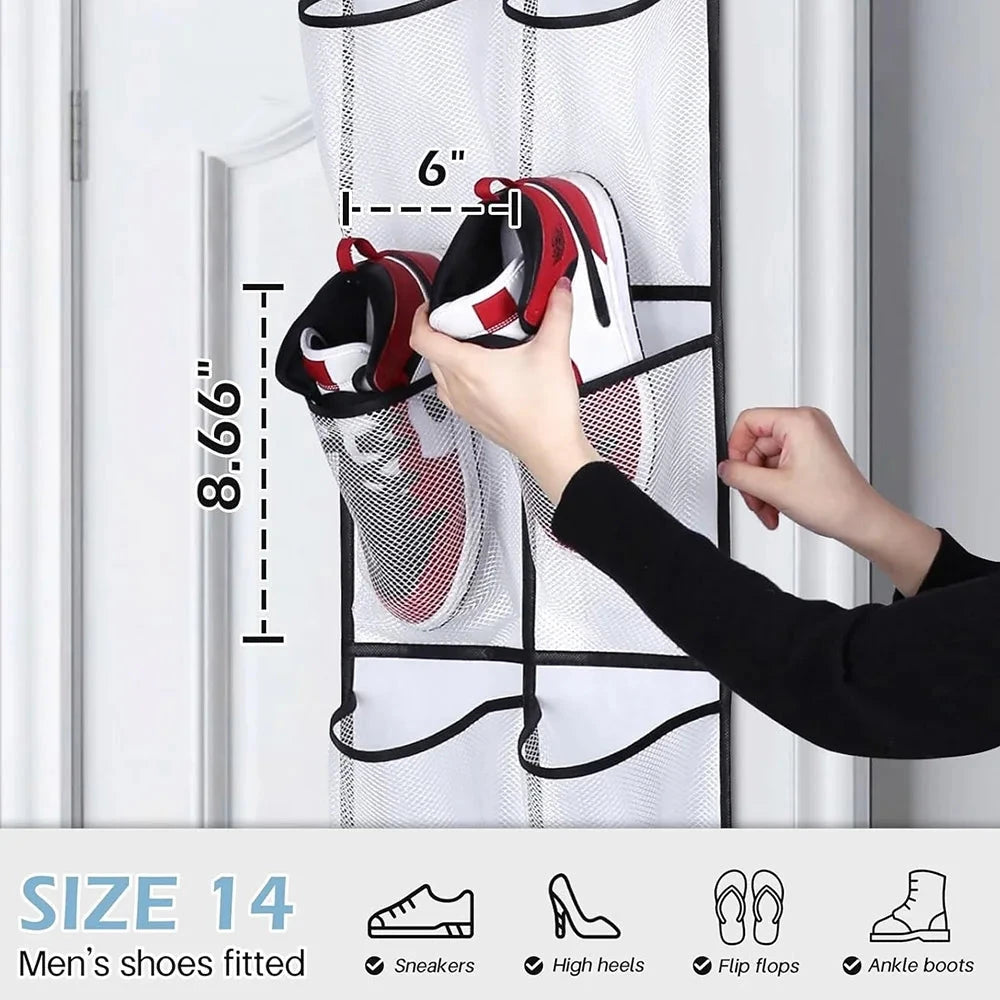 Over the Door Shoe Organizer