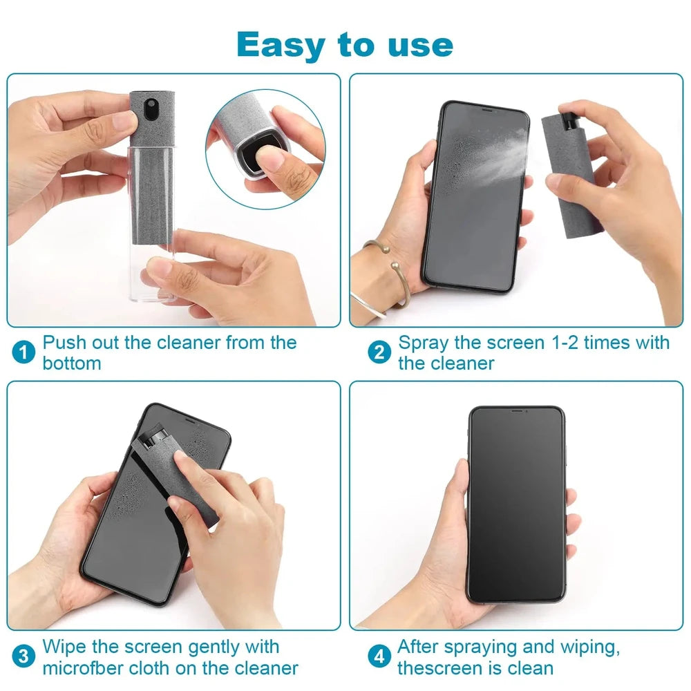 Screen Cleaner Spray Set