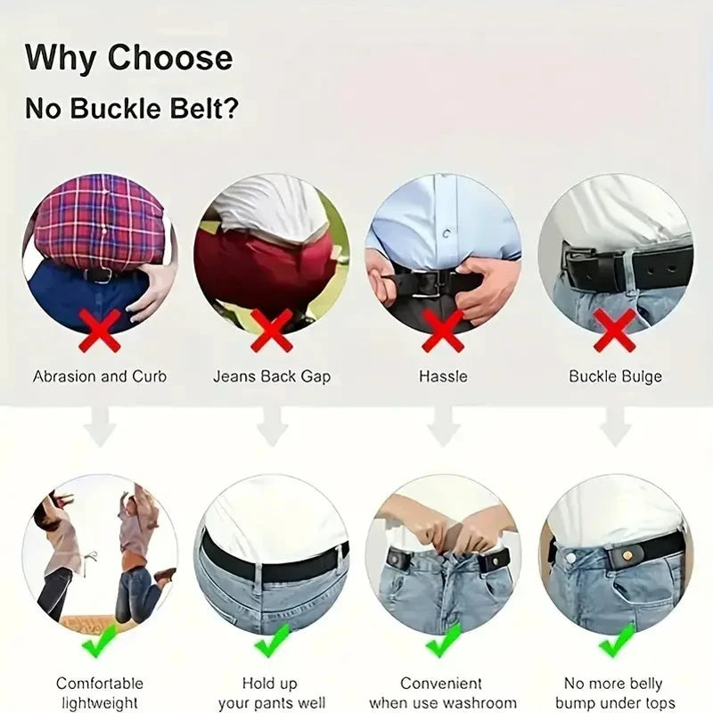 Invisible Elastic Belt