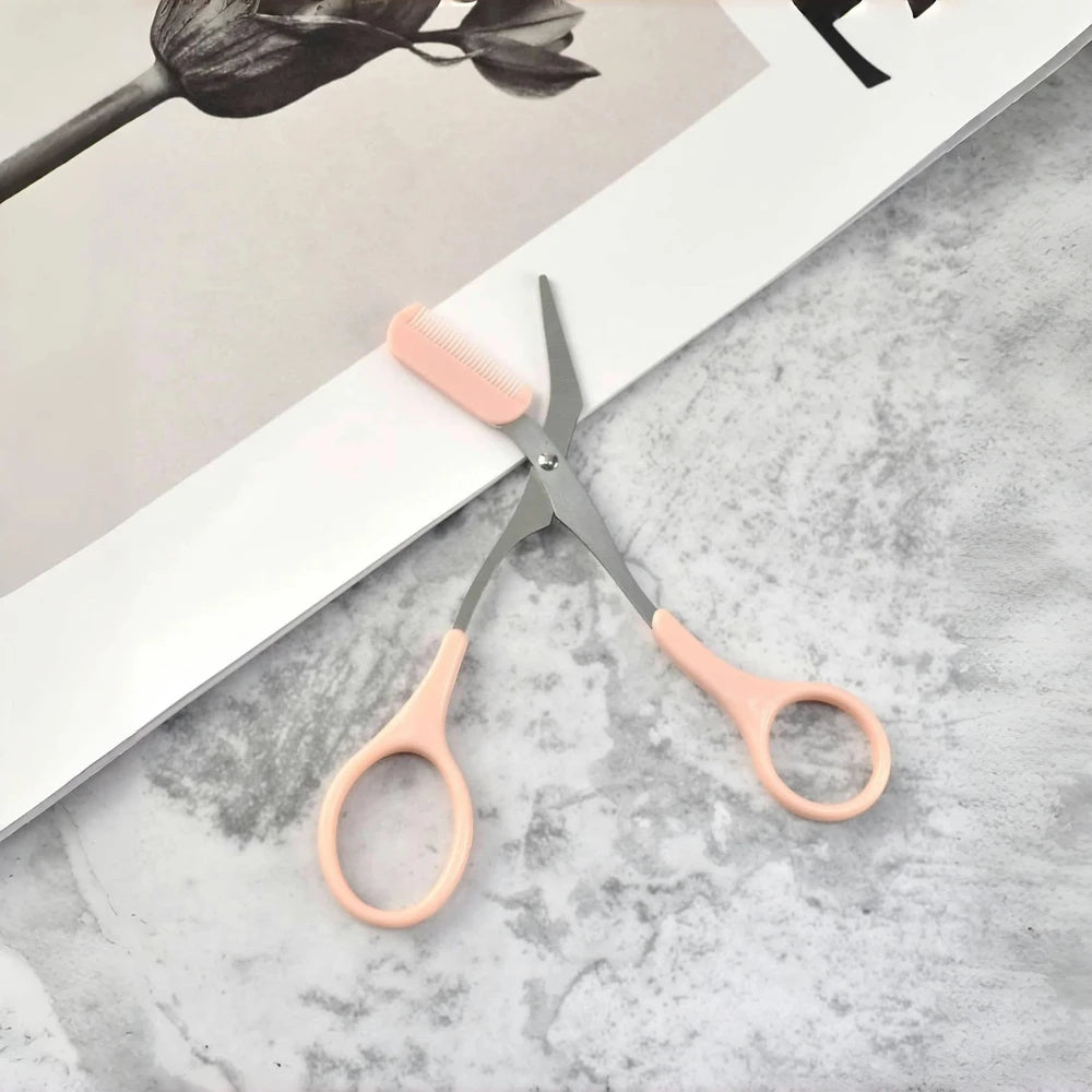 Eyebrow Scissors Comb