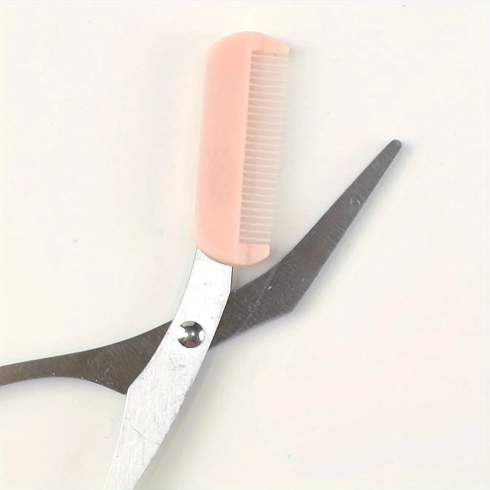 Eyebrow Scissors Comb