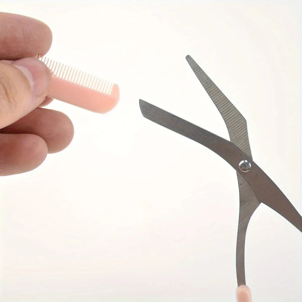Eyebrow Scissors Comb