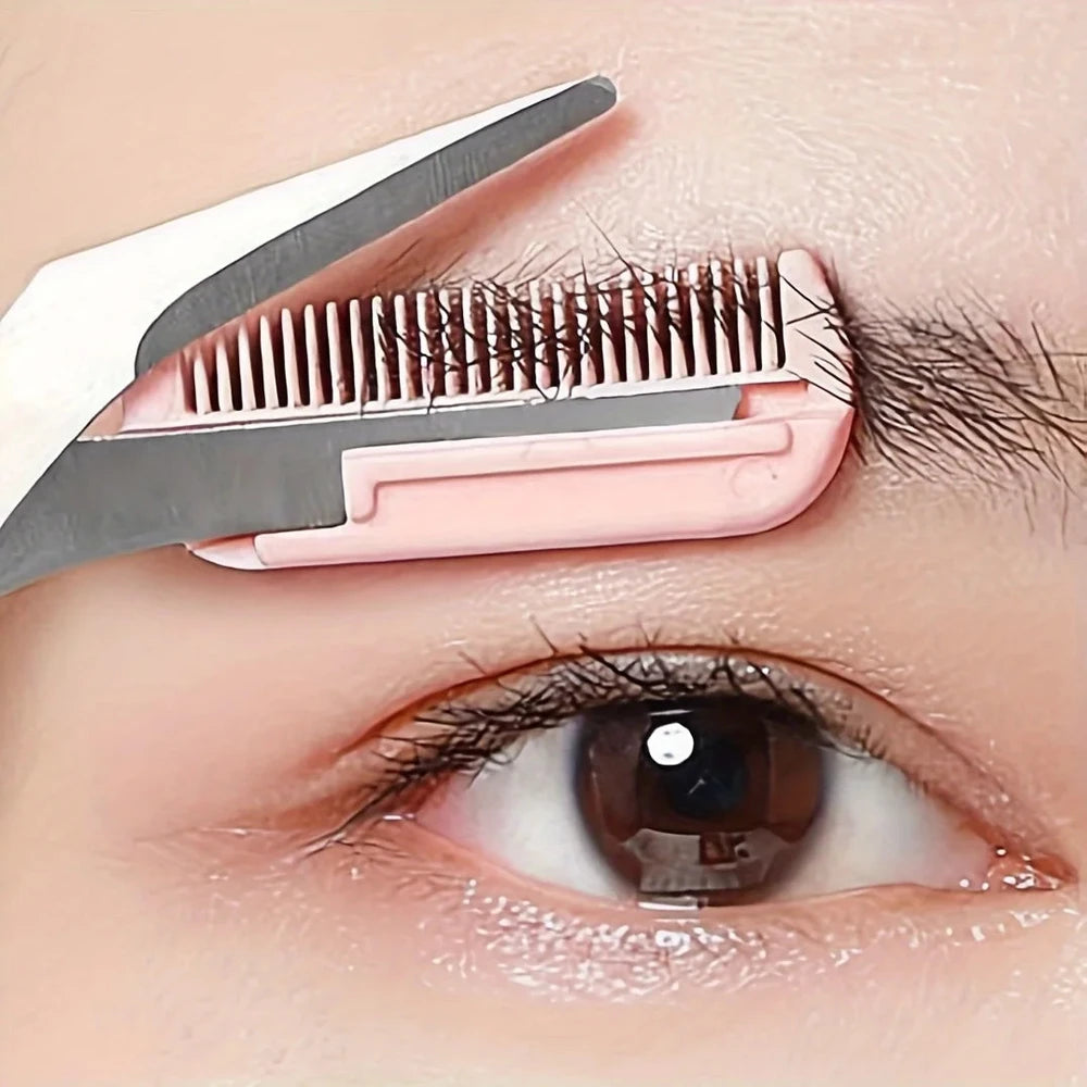 Eyebrow Scissors Comb