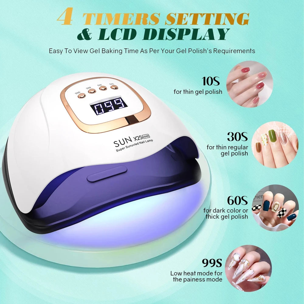 380W UV LED Nail Lamp