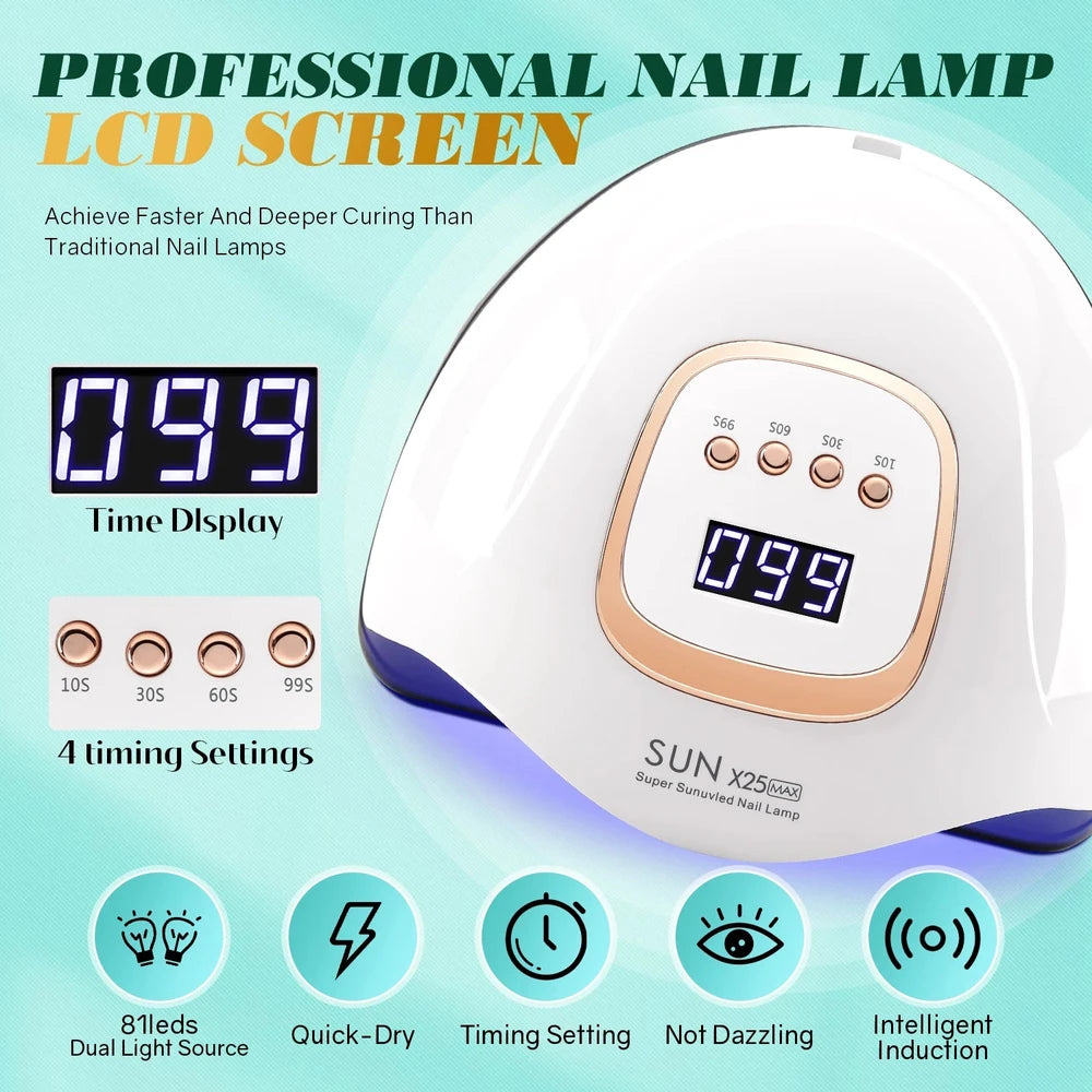 380W UV LED Nail Lamp
