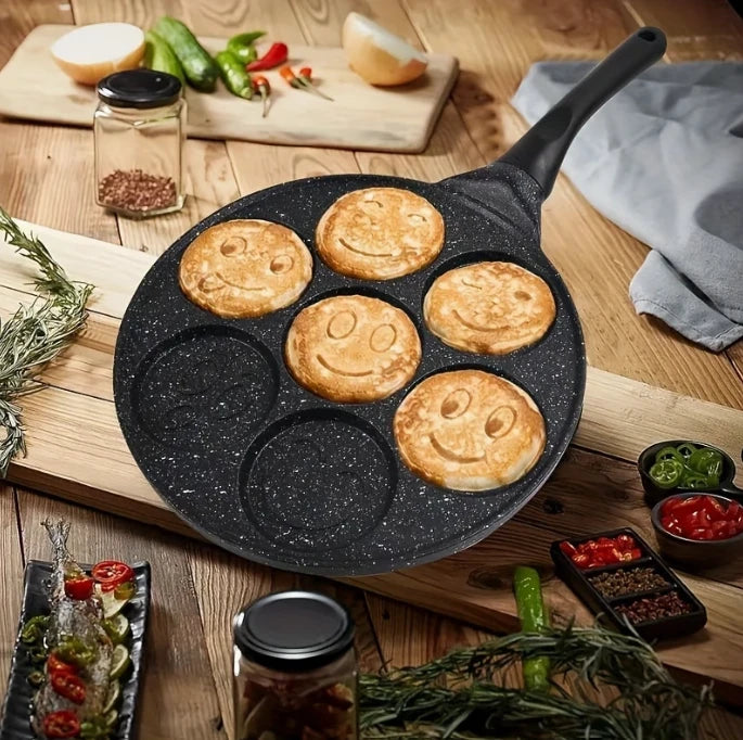 Non-Stick Pancake Pan with Face Mold