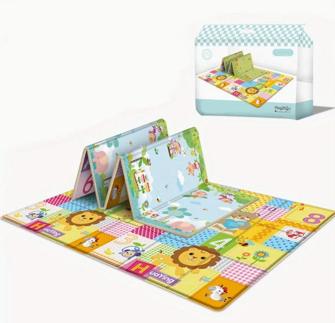 Double-Sided Foldable Waterproof Kids Play Mat
