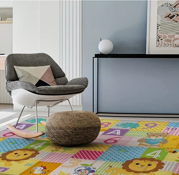 Double-Sided Foldable Waterproof Kids Play Mat