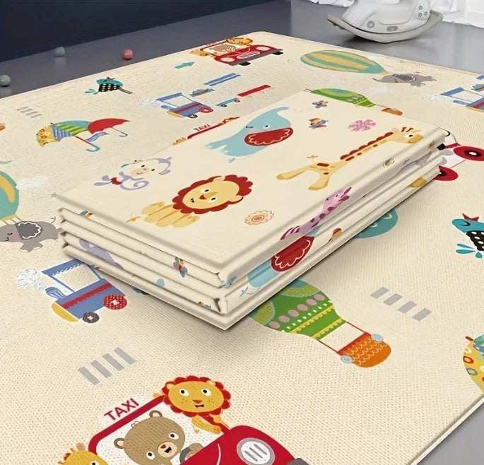 Double-Sided Foldable Waterproof Kids Play Mat