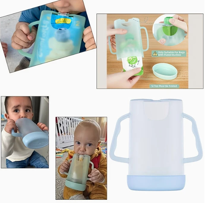Baby Food Pouch Holder