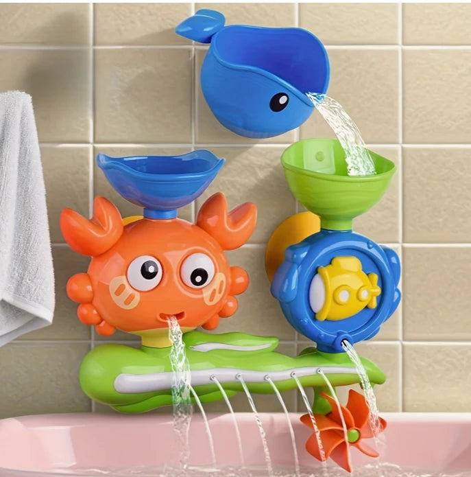 Interactive Suction Cup Bath Toy Set