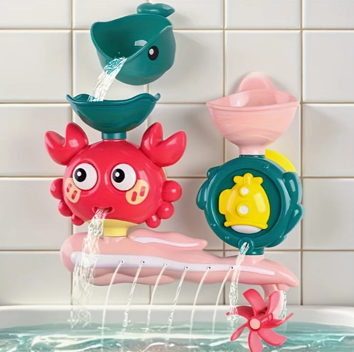Interactive Suction Cup Bath Toy Set
