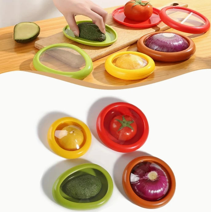 Set of 4 Silicone Containers