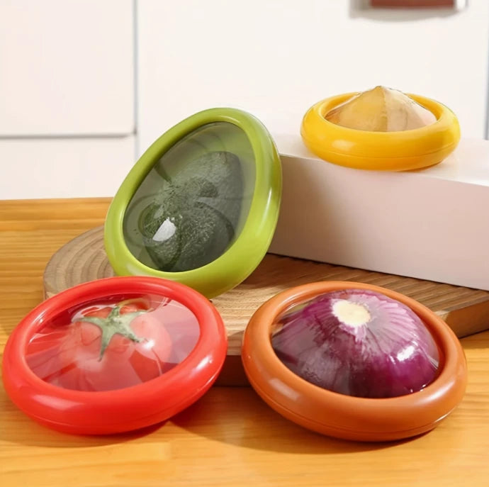 Set of 4 Silicone Containers