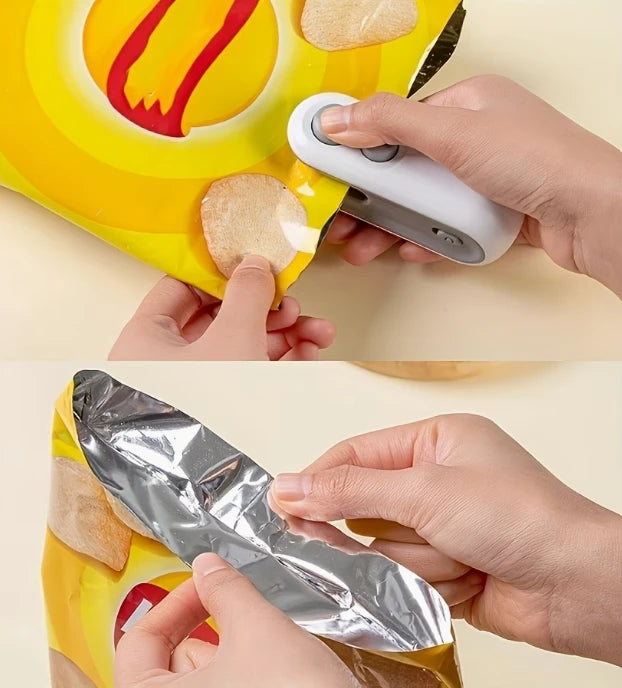2-In-1 Rechargeable Mini Snack Bag Sealer