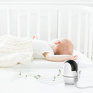 New 5 inch Video Baby Monitor with Camera and Audio