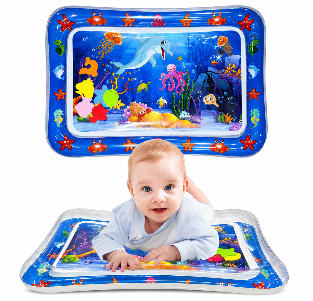 Inflatable water mat