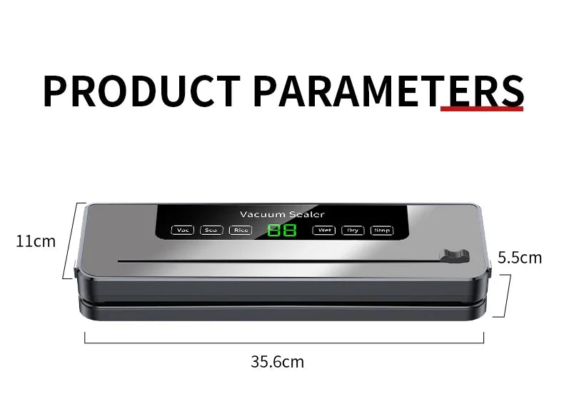 Electric Vacuum Sealer Food Storage Seal