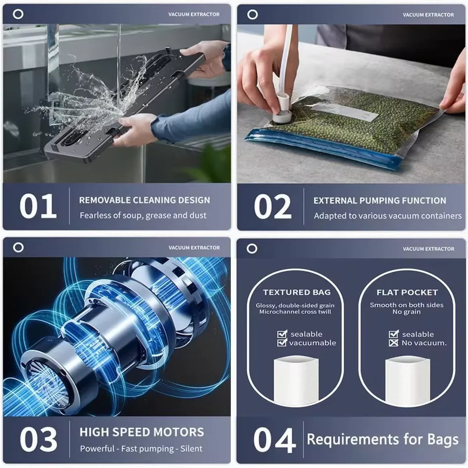 Electric Vacuum Sealer Food Storage Seal