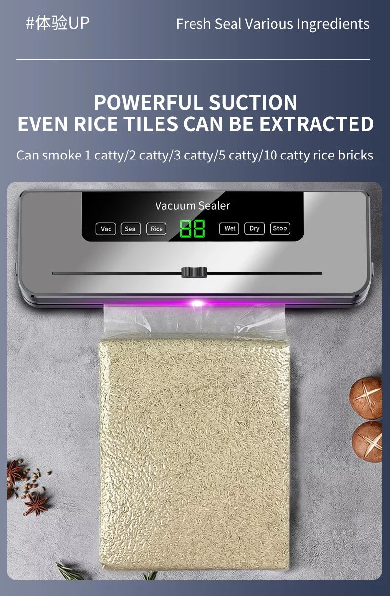 Electric Vacuum Sealer Food Storage Seal