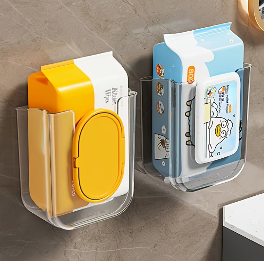 Wall-Mounted Wet Wipe Dispenser