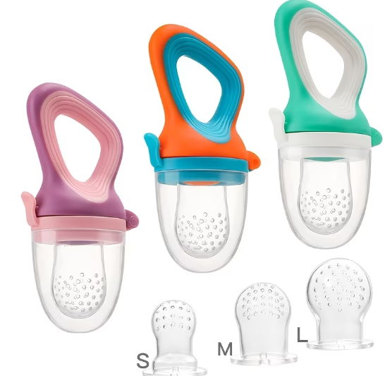 5 pcs Silicone Fruit Feeder
