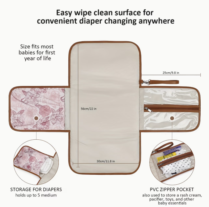 Portable Diaper Changing Pad