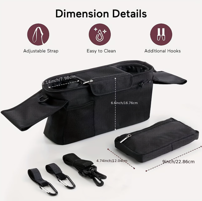 Portable Stroller Hanging Bag
